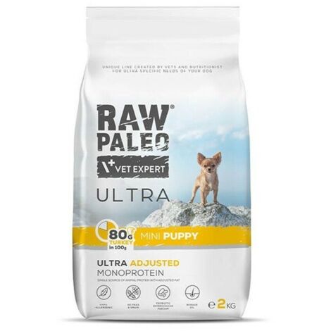 mangime VETEXPERT Ultra Mini Puppy Pavo Tacchino 2 Kg (1/3)