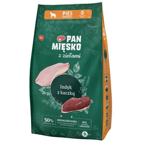 Mr. Meat Tacchino con anatra (adulto) M 9kg (1/3)