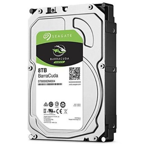 Disco rigido Seagate BarraCuda 8TB 3.5 SATA ST8000DM004 (1/2)