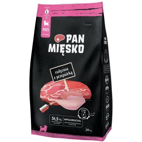 Mangime PAN MISKO per Vitello, Carne di Vitello, 20 kg (1/3)