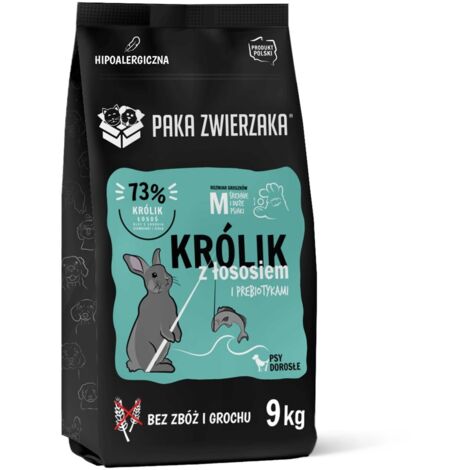 Cibo secco per cani Paka Zwierzaka Seventh Heaven Coniglio al salmone 9 kg (1/3)
