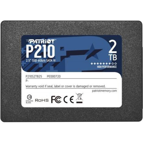 SSD Patriot P210 2TB SATA3 2.5 (1/2)