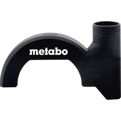 Metabo – Clip per cappa di aspirazione Ø 125 mm – Aspirazione polvere per smerigliatrice angolare – Fissaggio rapido senza utensili – Design antistatico (1/8)