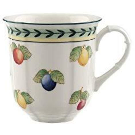 Villeroy & Boch French Garden Fleurence Tazza, 300 ml, Altezza: 9 cm, Porcellana Premium, Bianco/Multicolore (1/3)
