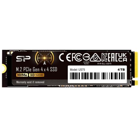 SSD Silicon Power US75 4TB M.2 Gen4 7000/6500 MB/s (1/5)