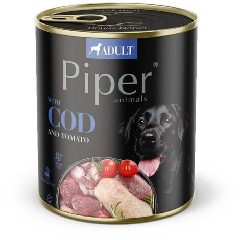DOLINA NOTECI Piper con merluzzo cibo per cani 800g (1/2)