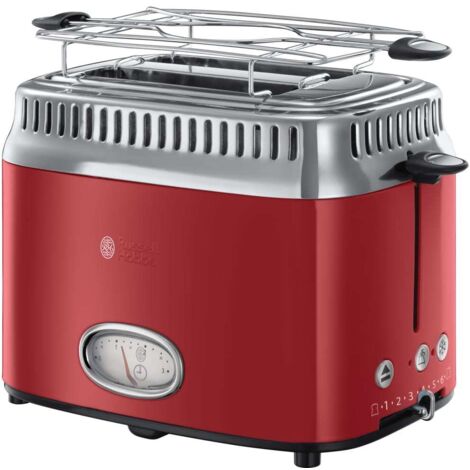 Tostapane Russell Hobbs 21680-56 Retro Ribbon Red 1300 W (1/5)
