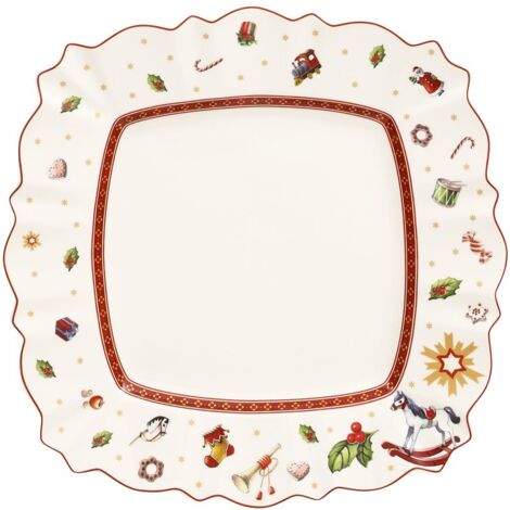 Piatto piano quadrato "Toy's Delight" di Villeroy & Boch (1/2)