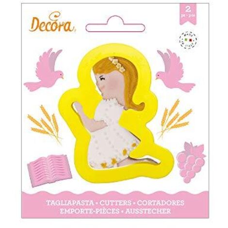 Tagliabiscotti per la Prima Comunione delle bambine (1/4)