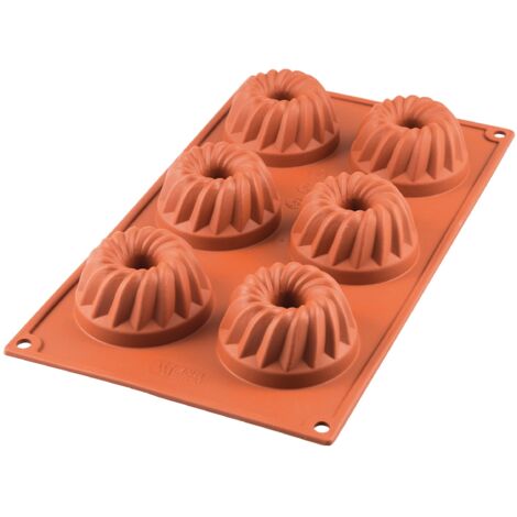 Stampo in silicone per mini cupcake monoporzione silikomart (1/4)