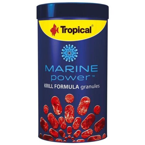 Tropical Marine Power Krill Formula Granules 250ml - Mangime Granulare per Pesci Marini (1/2)