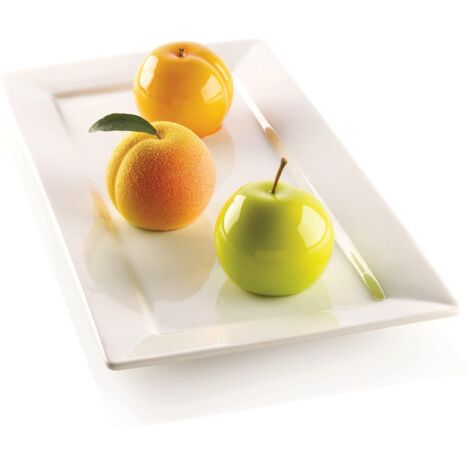 Stampo in silicone per porzioni monodose di frutta, ispirazioni mela silikomart (1/4)