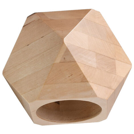 Lampada da parete in legno naturale Woody (1/5)