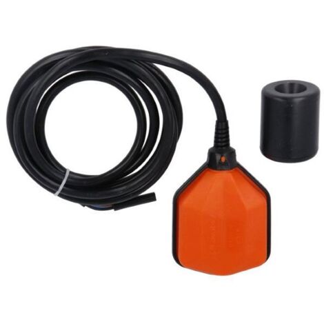 Interruttore a galleggiante con cavo in PVC da 3 m per acque pulite e grigie con contrappeso LVFSP1W03 (1/2)