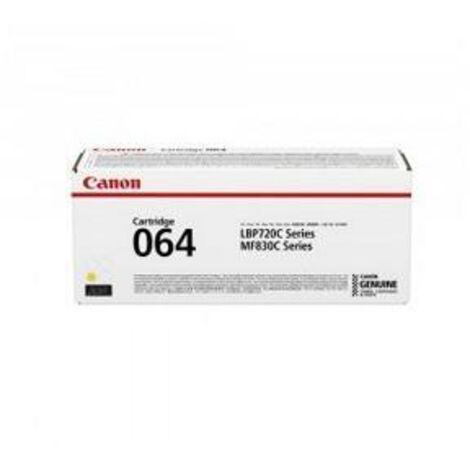 Toner Canon 064 Giallo Originale (4931C001) per Stampanti Canon (1/2)