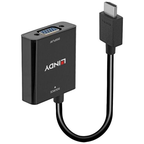 Convertitore da HDMI a VGA Lindy, modello 38291 (1/4)