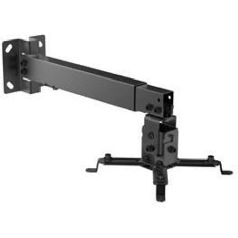 Staffa di montaggio a parete per proiettore Equip 650702, colore nero. (1/2)