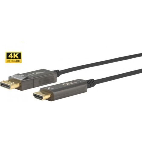 MicroConnect Premium Fiber DisplayPort 1.4 (1/4)