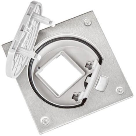 Scatola di derivazione Simon Connect KSE IP66 con coperchio senza presa, in acciaio inox KSE0/23/72 (1/2)