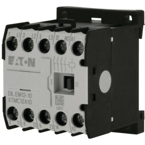 Contattore di potenza 12A 3P 24V DC 1Z 0R DILEM12-10-G (24VDC) 127132 (1/5)