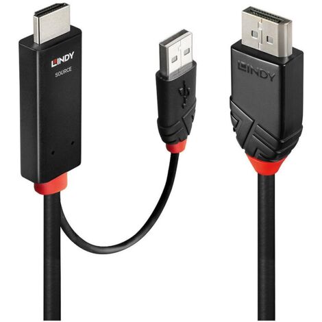 Cavo da HDMI a DisplayPort, 2 m, Lindy, 41499 (1/3)