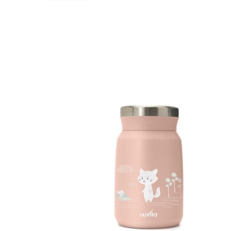 Contenitore termico in acciaio inox da 500 ml per pranzo al salmone, Nuvita (1/5)