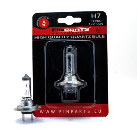 Lampadina alogena EinParts H7 12V 3000K gialla 55W PX26d, 1 pz (1/5)