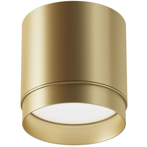 Faretto da soffitto rotondo decorativo oro opaco Ø8cm 1xGX53 15W Polar Maytoni (1/5)