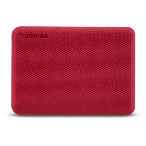 Toshiba Canvio Advance disco rigido esterno 2000 GB Rosso (1/4)