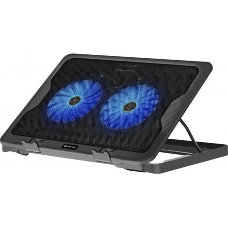 Base di raffreddamento Defender NS-503 per laptop notebook 15.6-17" 2xUSB 2 ventole retroilluminazione + GAME (1/5)