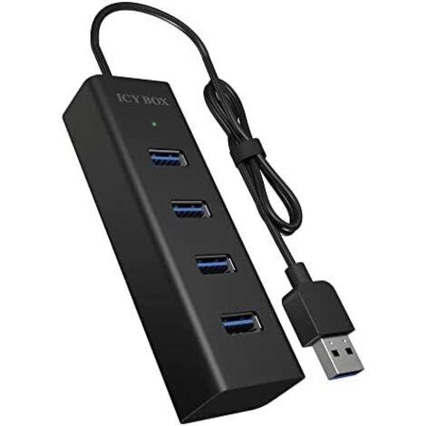 Raidsonic Hub USB 3.0 a 4 porte IB-HUB1409-U3 (1/5)