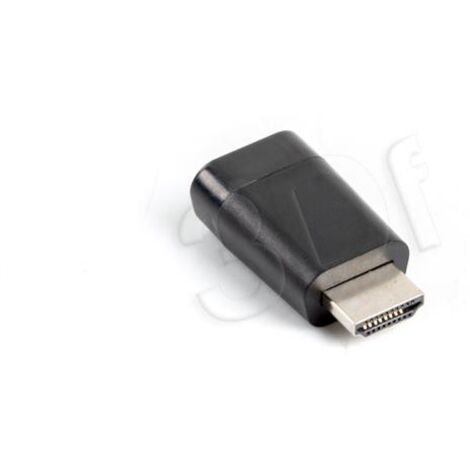 Adattatore Lanberg AD-0016-BK da HDMI-A (M) a VGA (F) nero (1/2)