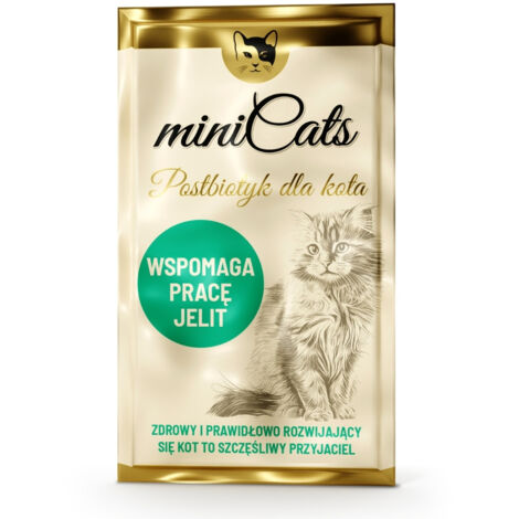 IL BUTIRRATO POSTBIOTICO miniCATS SUPPORTA LA FUNZIONE INTESTINALE DEL GATTO 2 g IMMUNITÀ DEL GATTO (1/5)
