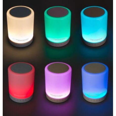 Altoparlante Bluetooth super potente, lampada a LED, USB, radio FM (1/4)