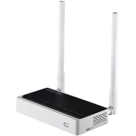 MikrotikTOTOLINK N300RT WLAN-Router Schnelles Ethernet Einzelband (2,4GHz) 4G Schwarz - Weiß (N300RT) (1/3)