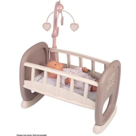 Smoby Baby Nurse - Culla con giostrina per bambole (220372) (1/5)