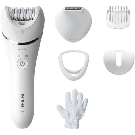 Philips Epilatore Serie 8000 BRE715/00 - Depilazione efficace e delicata per una pelle liscia come la seta (1/5)