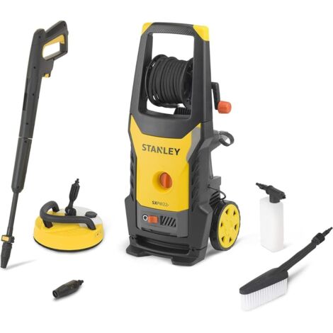 Idropulitrice ad Alta Pressione STANLEY SXPW22PE (2200W, Pressione 150bar, Portata 440l/h) con Patio Cleaner Deluxe e Spazzola Fissa (1/5)