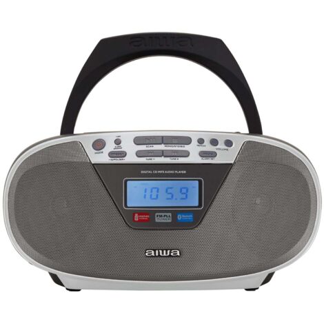 Radio con lettore CD e Bluetooth Silver (1/5)