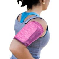Fascia da braccio per esercizi di fitness corsa fascia da braccio L rosa