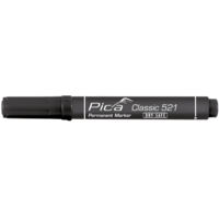Pica Permanent Marker 2-6mm Punta a Cuneo Nero