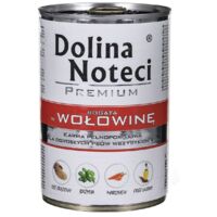 Dolina Noteci Premium Cibo umido per cani al manzo in lattina da 400 g