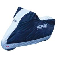 Telo coprimoto impermeabile OXFORD AQUATEX, nero/grigio, taglia L