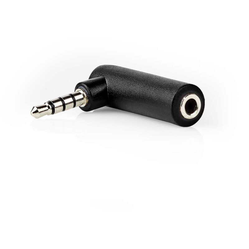 Connettore Metallico Per Audio Professionale Jopto 2 Set Da 3,5 Mm A 4 Poli Balun Convertitore Adattatore - Audio Video AV PC Maschio A 4 Pin XLR Maschio A Jack Femmina 1/4