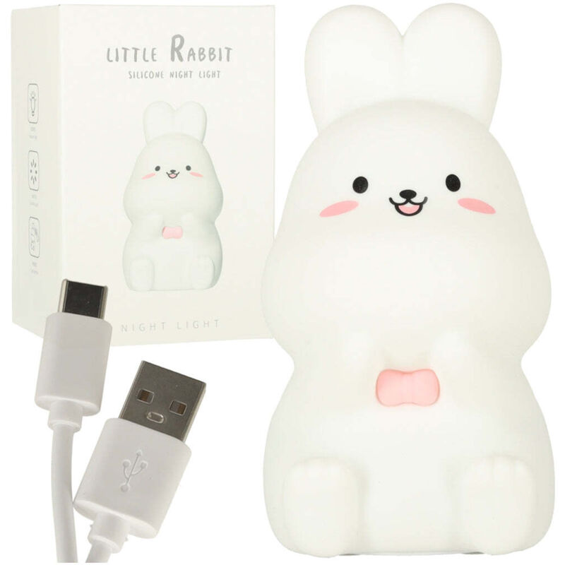 Dodo Duck – Luce Notturna LED A Forma Di Anatra In Silicone Morbido, Ricaricabile E Touch Per Bambini