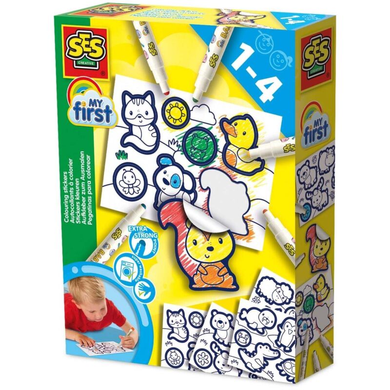 Set Adesivi Da Colorare Per Vestire Personaggi, Gioco Educativo Per Bambini, 20 Pagine + Adesivi Gioielli E Animali
