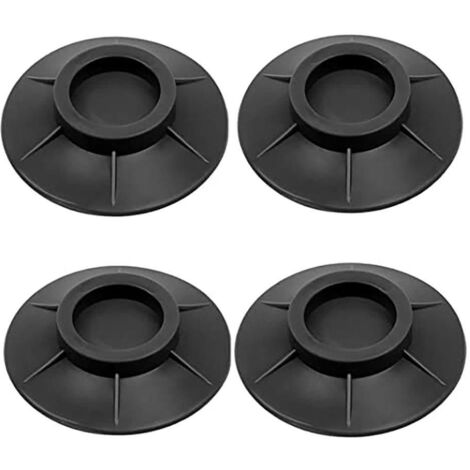 4 Pcs Piedini Antivibrazione Lavatrice, Gomma, Femmina-femmina Universali Per Asciugatrice - Foto 2