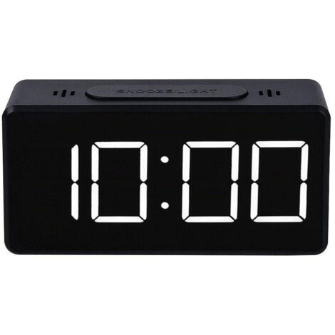 ELITE SVEGLIA ANALOGICA NERA / BLACK ALARM CLOCK