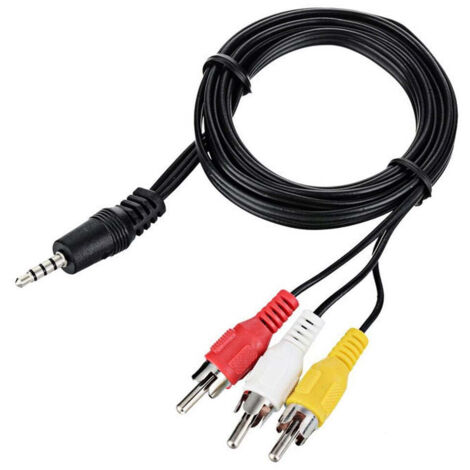 Cavo convertitore da TRS a TRRS, adattatore per cuffie da 3,5 mm TRS a