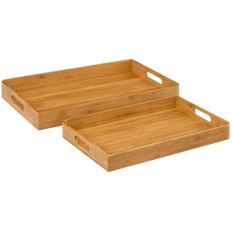 Pebbly Vassoio Portauova In Bambù – Capacità 6 Uova, Design Compatto 17x12x3 Cm, Bianco E Naturale - 2